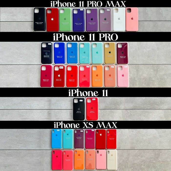 Силиконов Кейс Apple Case iPhone 17 Pro Max 16 Pro Max 15 Pro 14 13 12