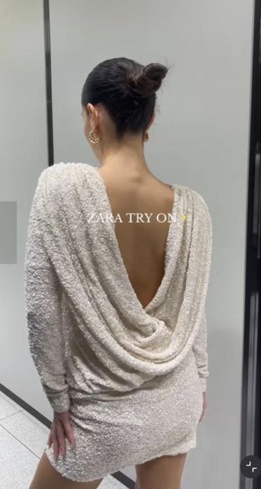 Нова къса рокля Zara