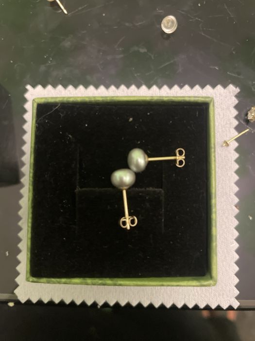 Cercei femei aur 14k cu perla de cultura