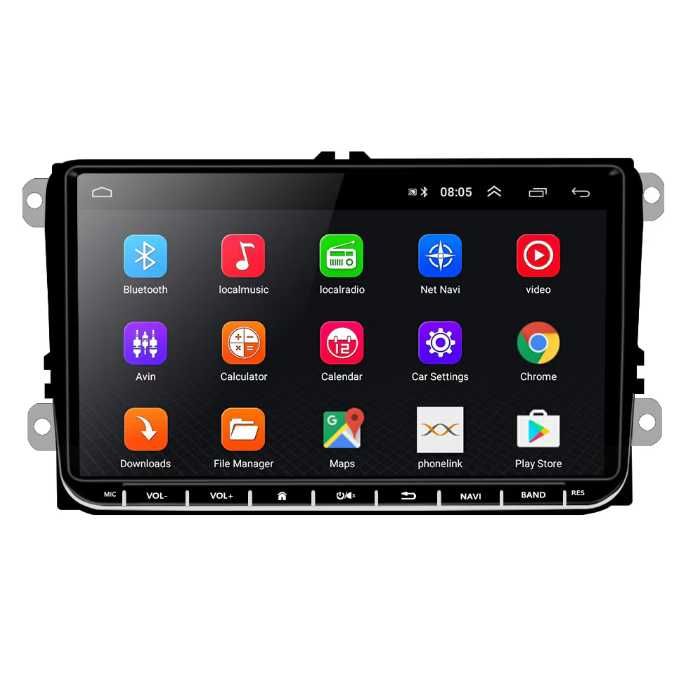 9-инч мултимедия за VW Golf 5, 6, Polo Passat Android 13, CarPlay 4/64