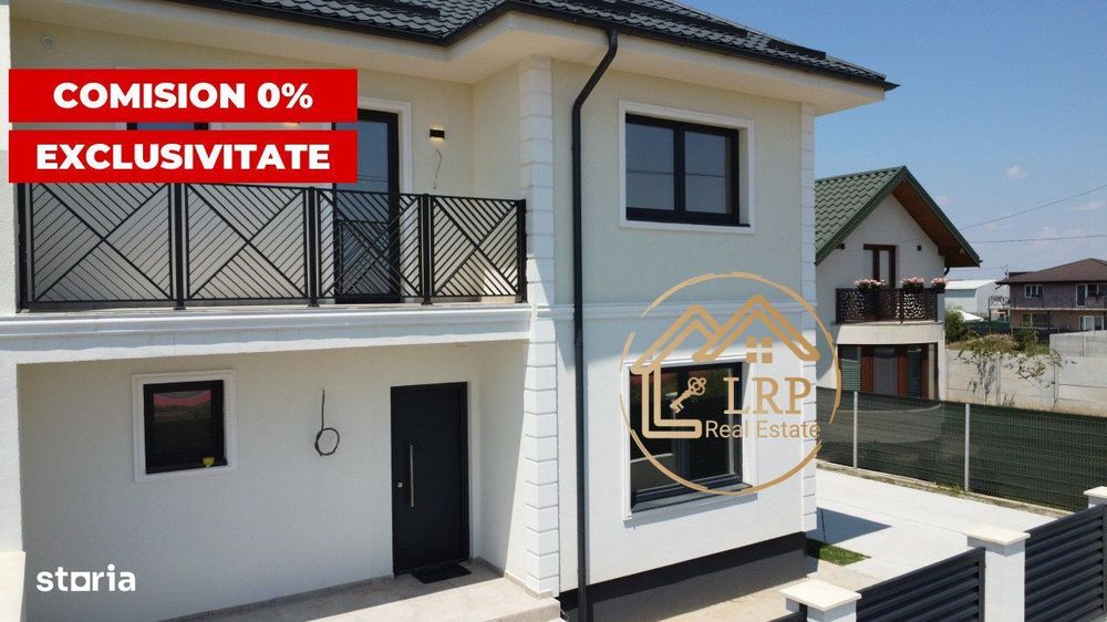 Dascalu-Vila 5 camere, 3 bai, 2 terase, 400mp teren-1000eur/mp constru