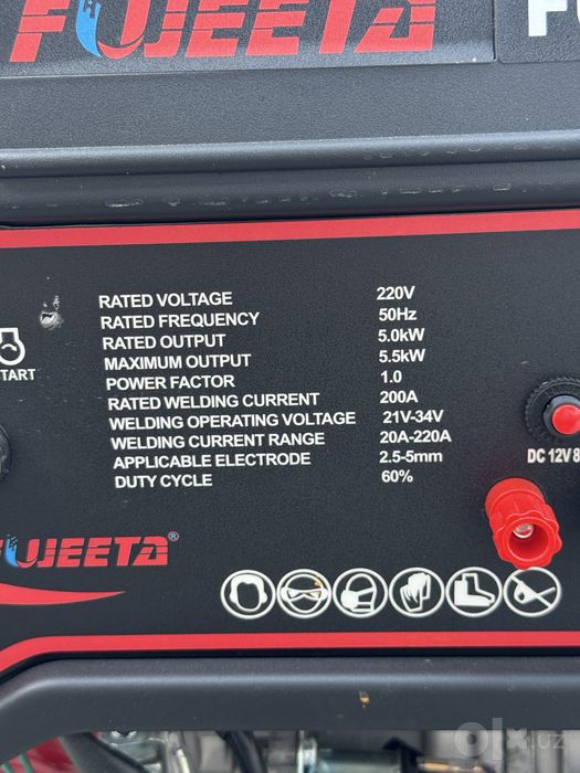 Generator FUJJETA 9.5 SAK GAZ Bezin