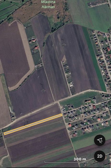 Teren extravilan 5000mp Harman, Brasov