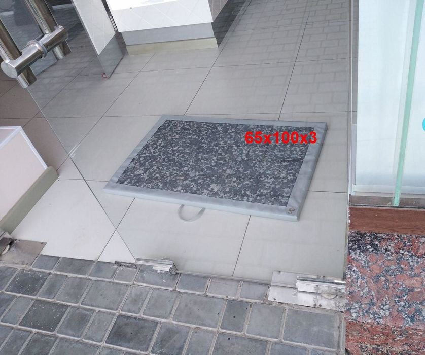 Дезинфекционные коврики.