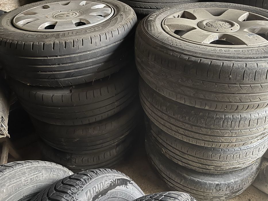 Seturi jante aliaj si tabla vw 195/65/r15 vara si iarna