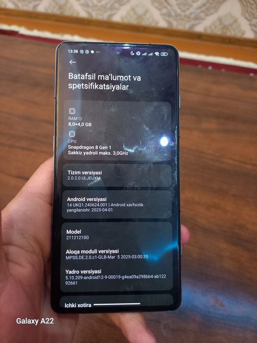 Poco F4 GT srochne sotyapman