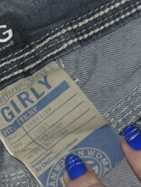 D&G Dolce & Gabbana "Girly" Vintage Jeans - Y2K Aesthetic