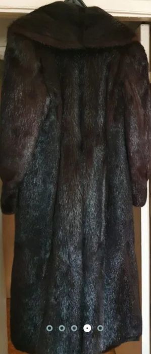 Шуба нутрия греческая размер 52-54