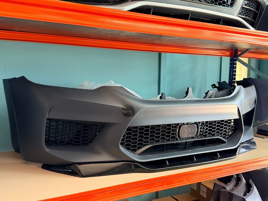 Prelungire lip spoiler sport compatibil BMW Seria 5 G30 Non facelift bara M5