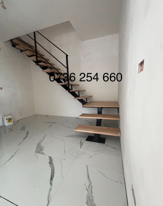 Scara de interior metalice