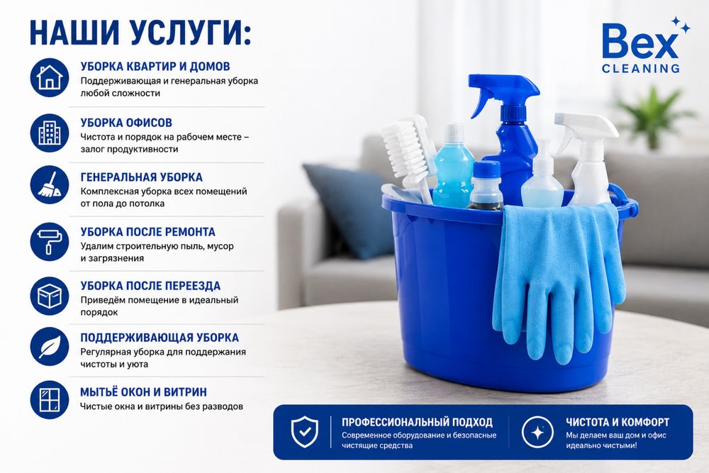 Клининговая компания - чистота без переплат