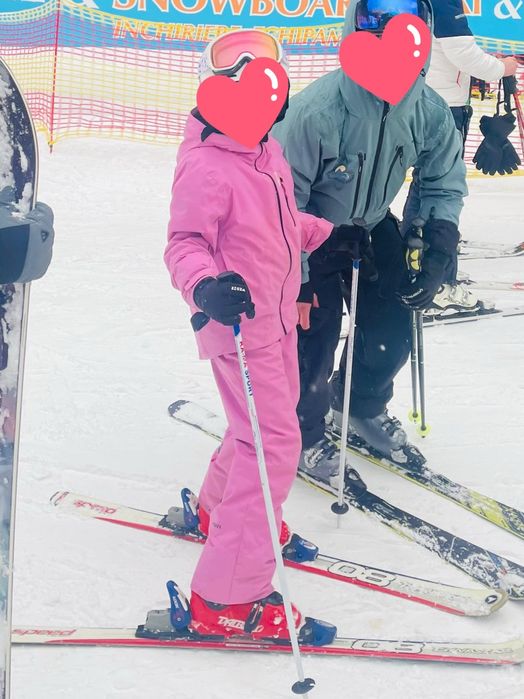 Costum ski copii 8 ani impecabil  - Decathlon 550
