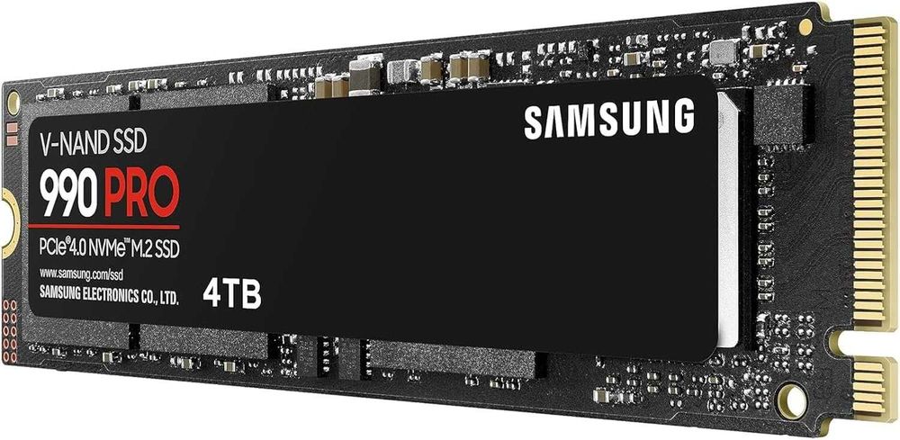 Нова Памет Samsung SSD 990 PRO 4TB PCIe 4.0 NVMe 2.0 M.2 MZ-V9P4T0BW