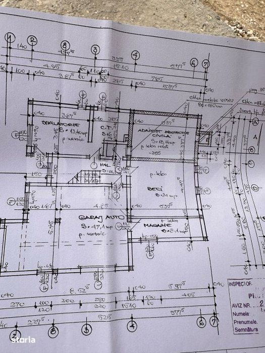 Casa de vanzare la rosu,500 mp utili potential Unic, loc. Manastirea