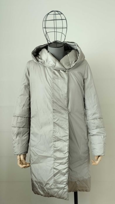 Max Mara The Cube Дамско Двулицево Яке с Гъши Пух Пухенка Размер It 44