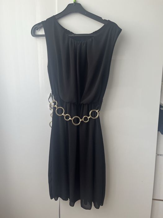 Дамска черна рокля