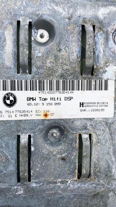 Modul audio top hi fi bmw e60,e61,e90,e91,e92,e93
