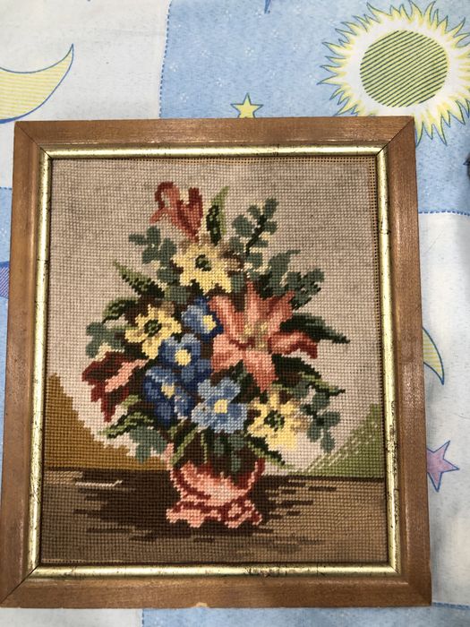 Картина ,,Натюрморт’’ вышивка