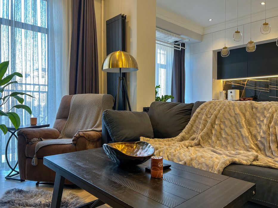 (Добрый) Новая Жизнь на Махтумкули, 71 м², 2 комнаты, умный уютный дом