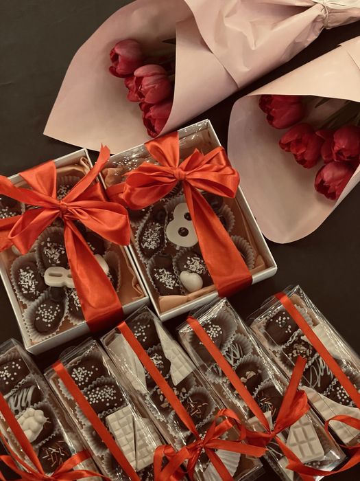 Финики в шоколаде