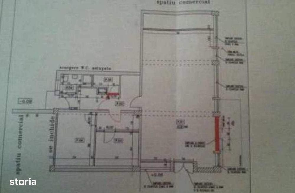 Spatiu comercial 100mp-Vlaicu