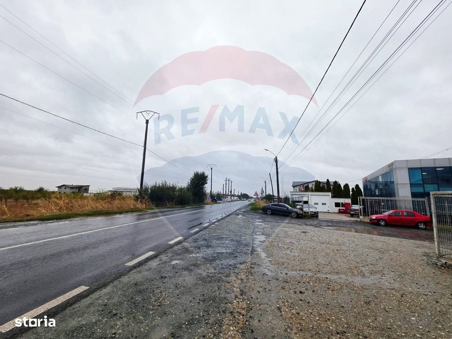 Teren extravilan de vanzare in Frumusani, acces direct DN4