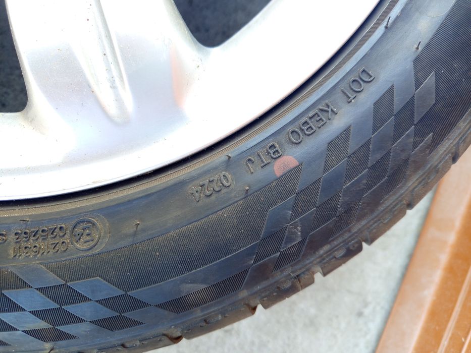 Джанти с гуми 5х112/16