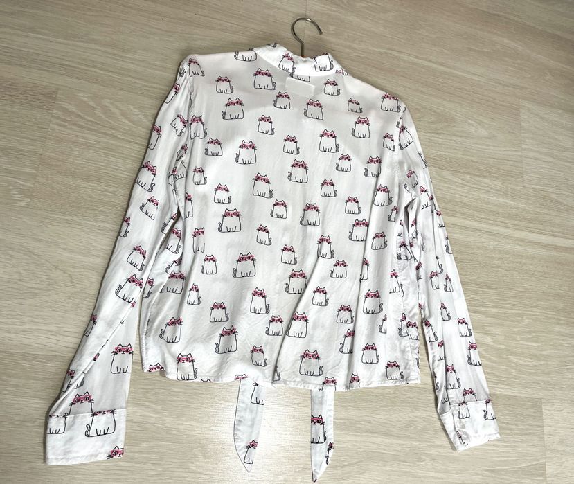 Camasa cu pisici cu ochelari