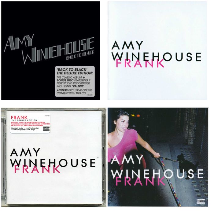 Amy Winehouse - Colectie CD Frank & Back to Black DELUXE ED