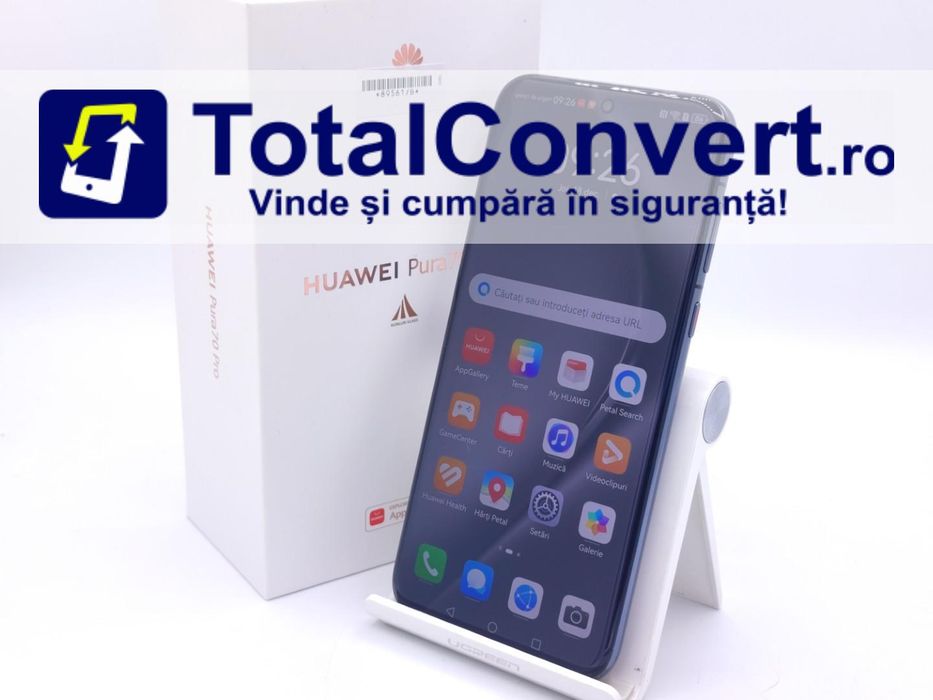 Huawei Pura 70 Pro 512GB Black 12GB Dual, Garantie 24 luni | #D89561