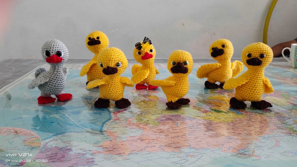 Yumshoq, to'qilgan o'yinchoqlar