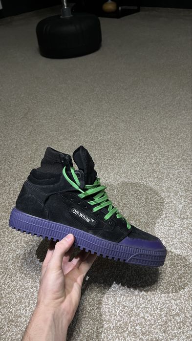 Off white 3.0 Off Court Purple&Black