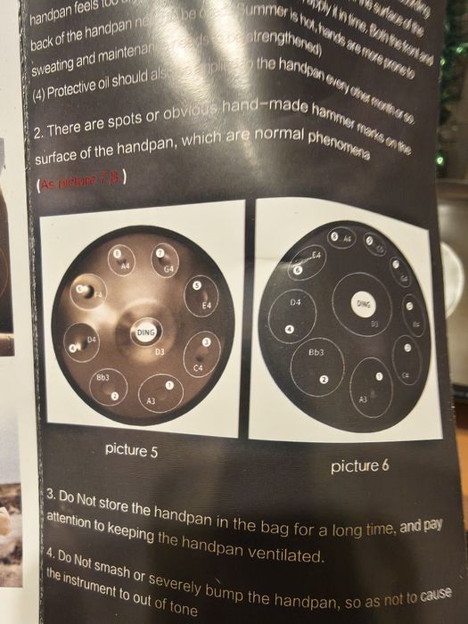 Handpan Drum D Перкусии