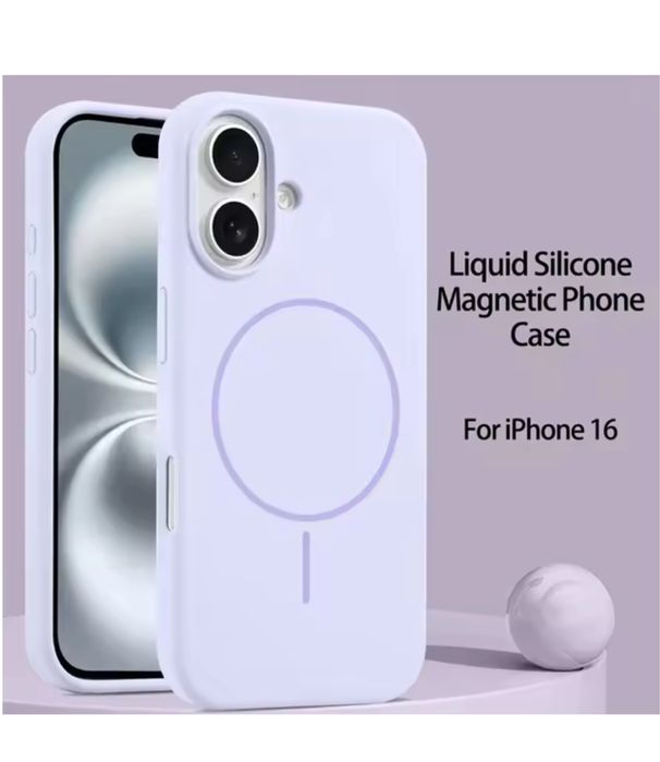 Husa Magsafe Liquid Interior Fin Iphone 15/16/17/PRO/PRO MAX/PLUS/AIR