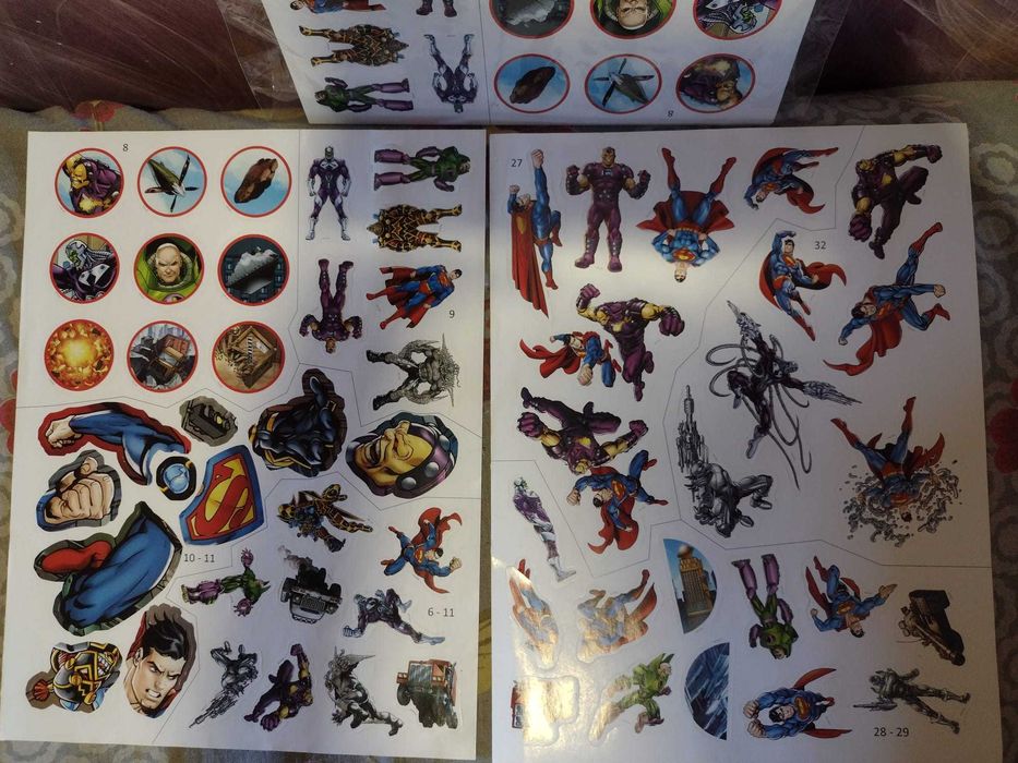 НОВО! Стикери Супермен