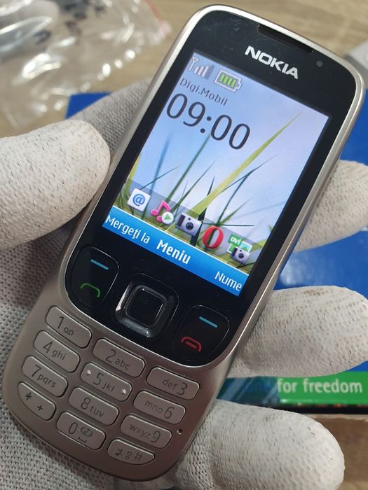 Nokia 6303 Silver Excelent Original cu Limba Română.