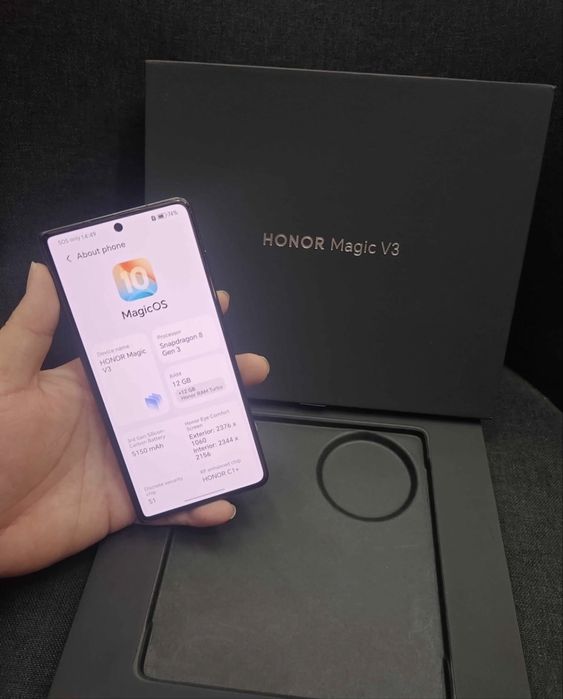 Honor Magic V3 , NOU , 512 GB , 16 GB RAM