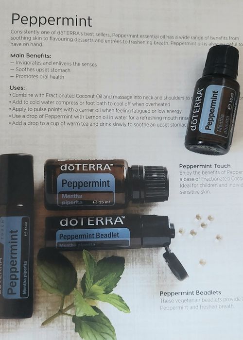 Ulei Doterra Peppermint și Rozmarin+  gratuit Lemongrass
