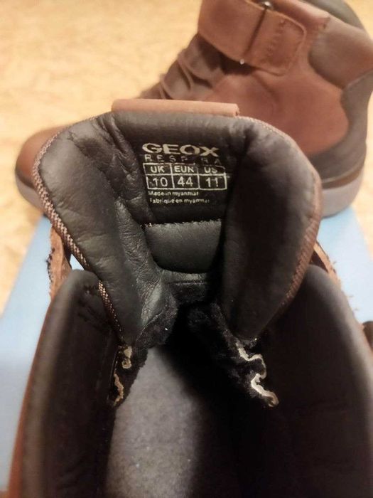 Geox-Ghete piele Granito,barbati,mar 44, 400 lei, noi, cu eticheta