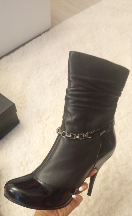 Ботильоны из натуральной кожи! Basilia Италия! 38/39