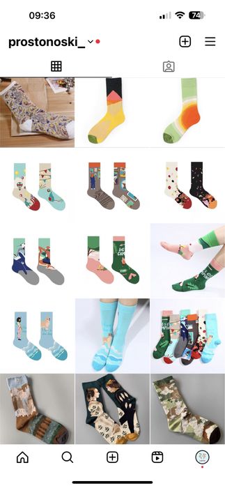 Инстаграм: prostonoski_   Креативные носки