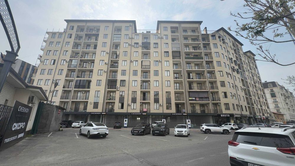 2-х комнатная на Сагбан ж/к Нурафшон Сарой,  80м2 новостройка