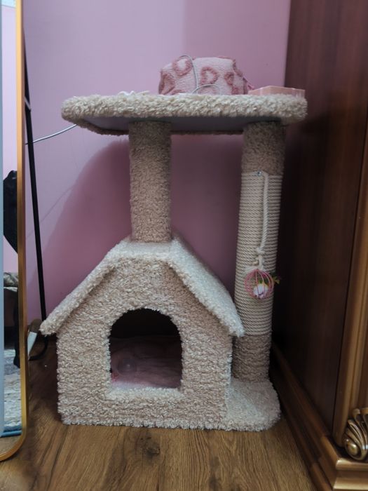 Кошачий дом новый