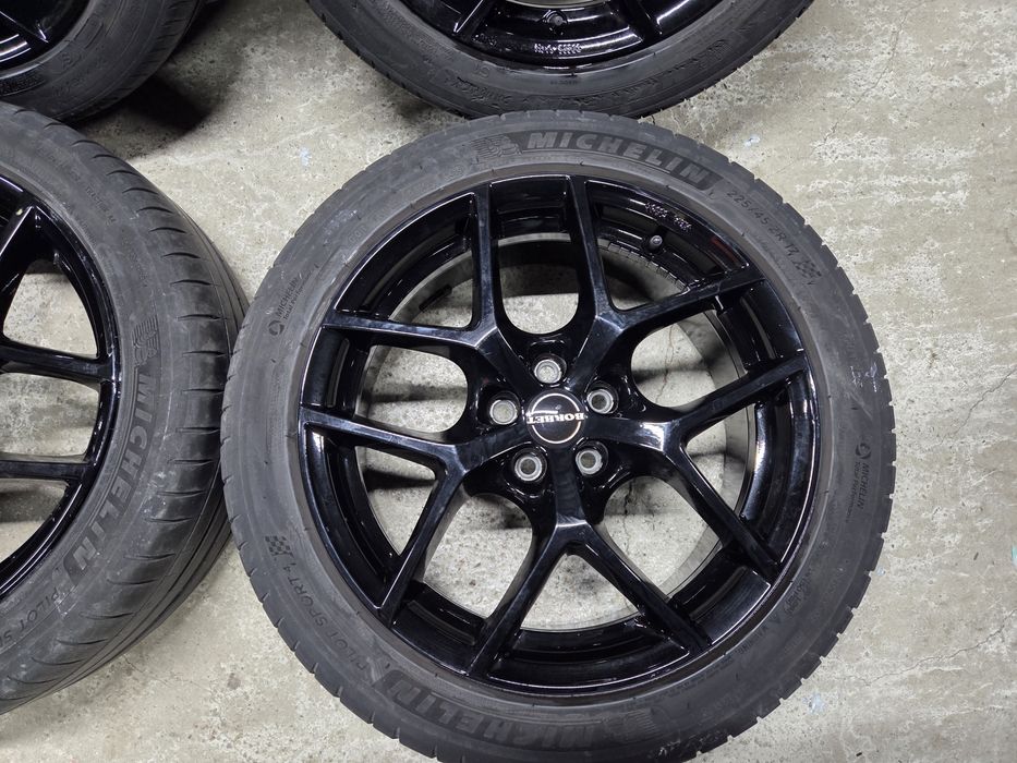 Set Jante Aliaj Borbet 5x100 pe 17 Audi Skoda VW