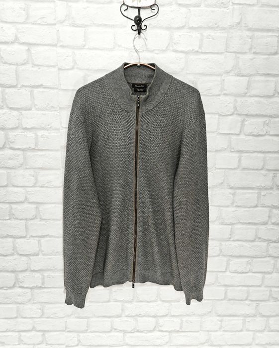 Massimo Dutti Памук / Кашмир мъжка жилетка - пуловер размер XL