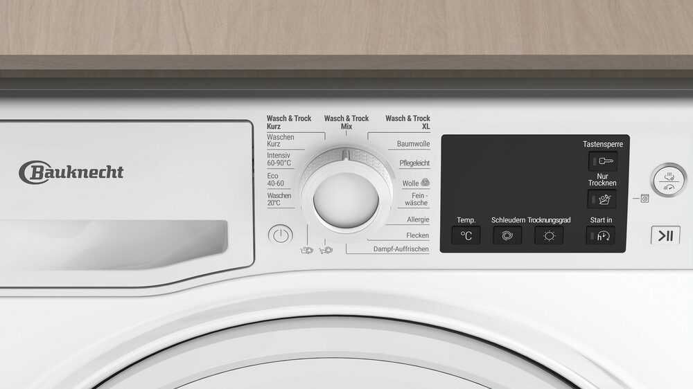 Пералня със сушилня BAUKNECHT WT SUPER ECO 86 43 N 8/6 кг