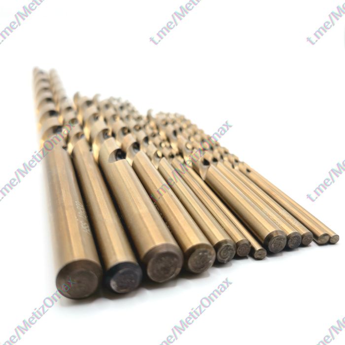 Свёрла по металлу кобальтовое / удлинённое / проточенное