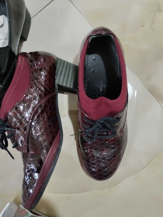 Обувки и боти, естествена кожа,36 номер,като нови