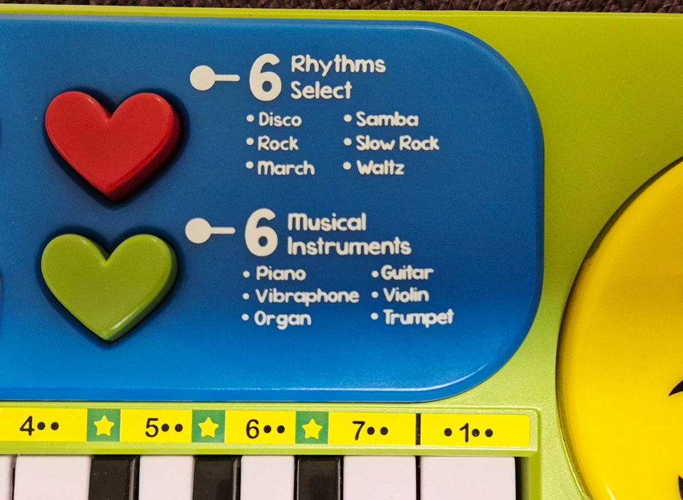 Orga electronica pentru copii, +3 ani