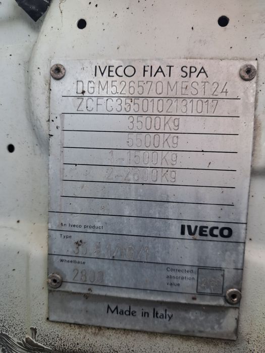 Vand IVECO daily2500 35/10/11 cub frigorific dubă izoterma lada bena container depozitare izolat frigo dezmembrez  piesa motor cutie viteza cabina